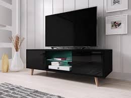 tv meubel zwart hoogglans