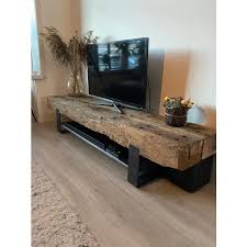 tv meubel oud hout