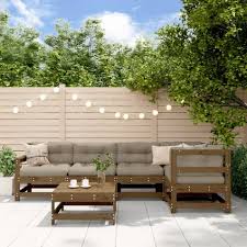 loungeset tuin hout