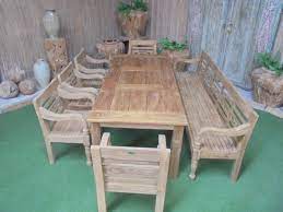 tuinset met bank