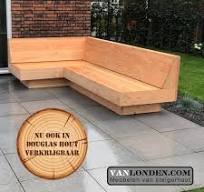 houten hoekbank