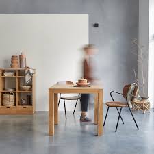 massief eiken eettafel