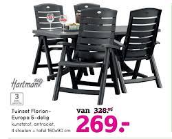 tuinset hartman aanbieding