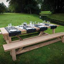hout tuinset