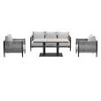 tuinset met hoge tafel