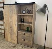 steigerhout wandmeubel
