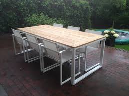 tuinset wit hout