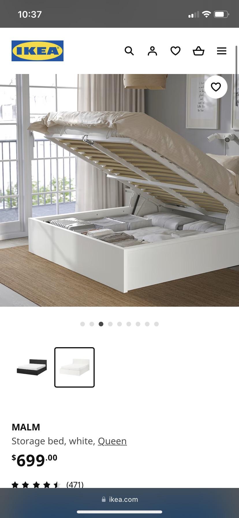 ikea logeerbed