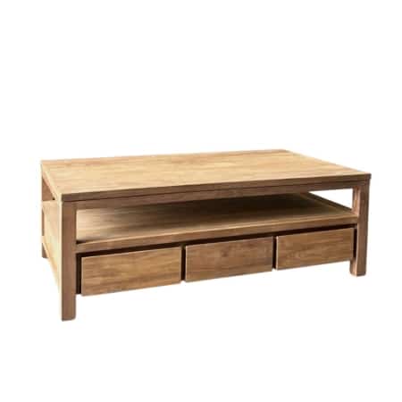 teakhouten salontafel